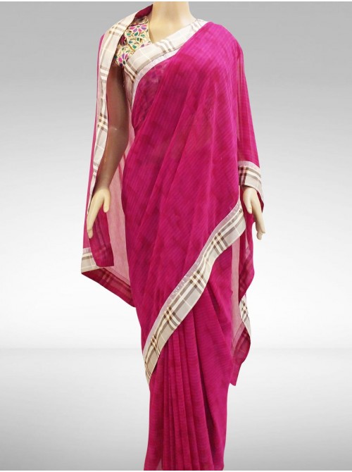 Crepe Georgette Designer Saree 